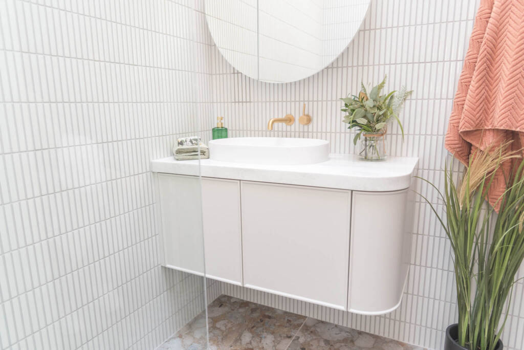 Bathroom renovation in South Yarra